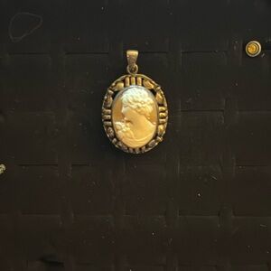 Vintage antique brooch necklace or pin option